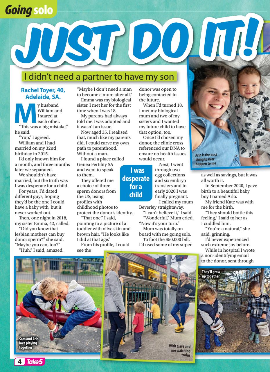 Take 5 Preview Pages