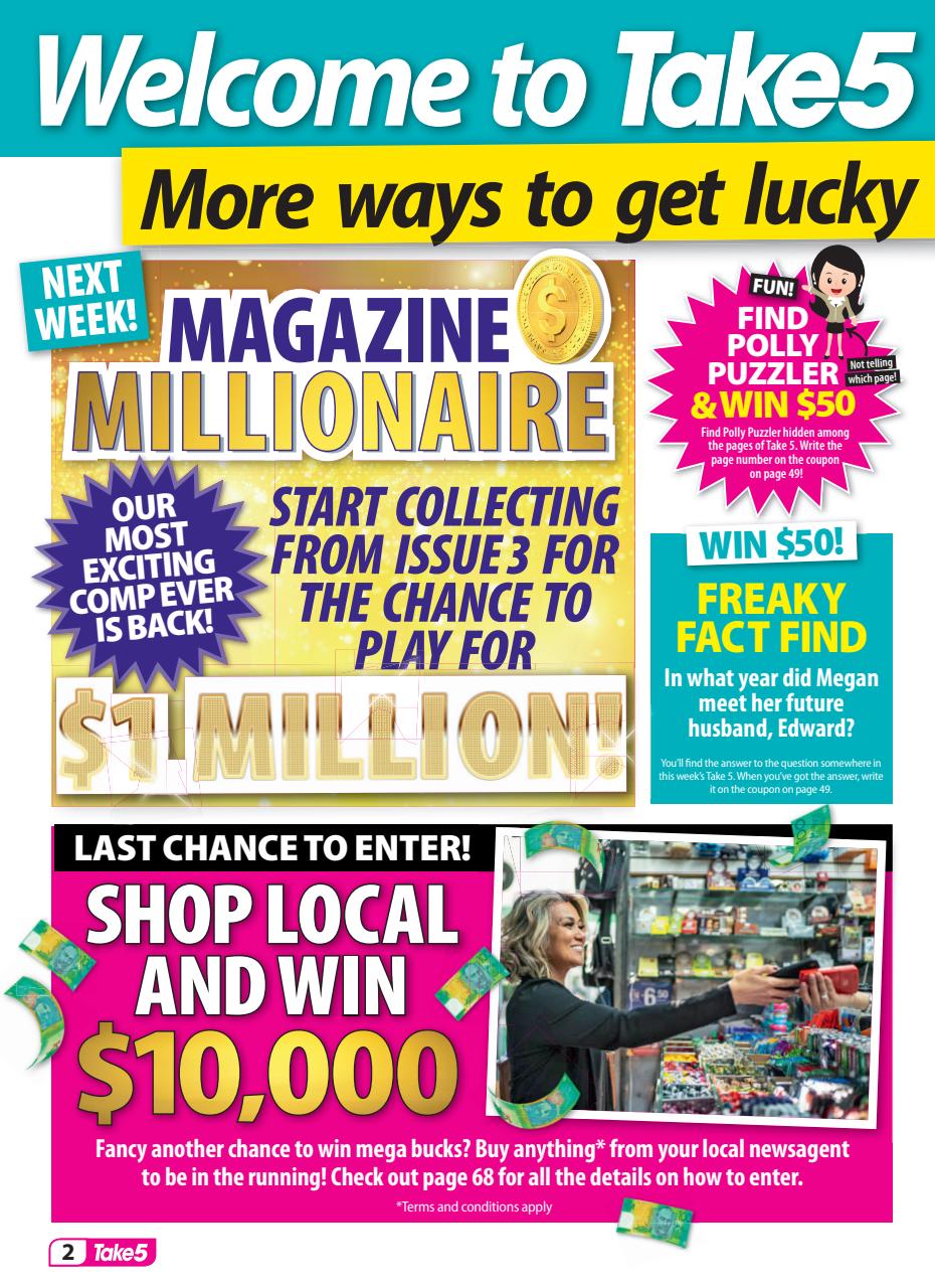 Take 5 Preview Pages