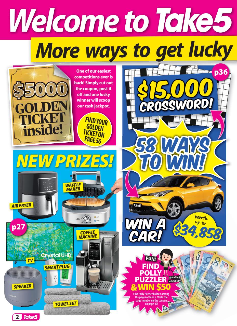 Take 5 Preview Pages