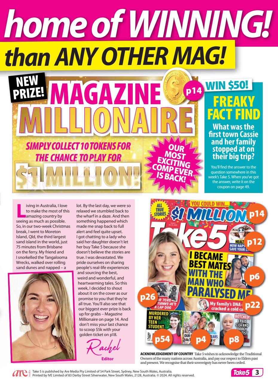 Take 5 Preview Pages