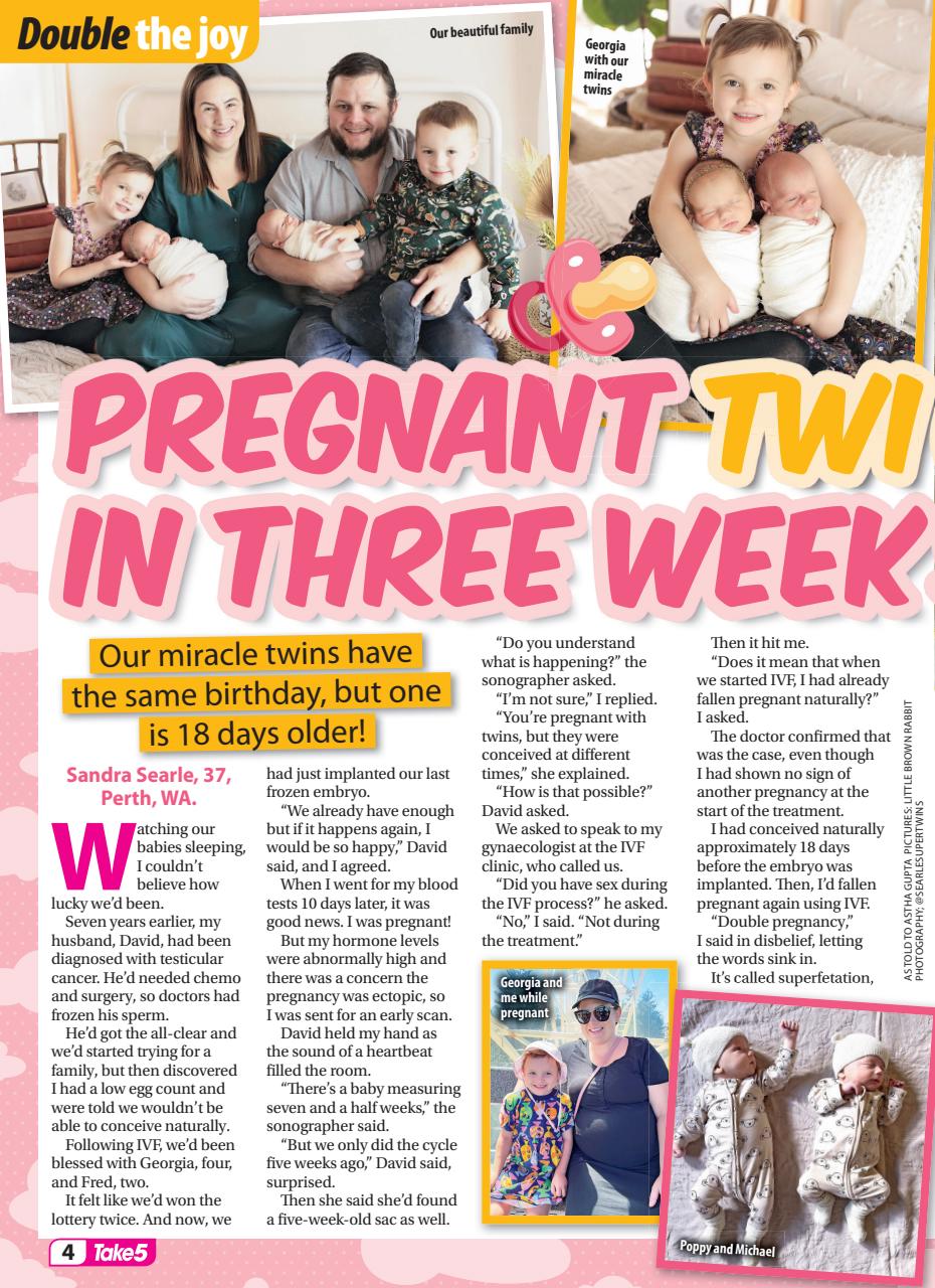 Take 5 Preview Pages