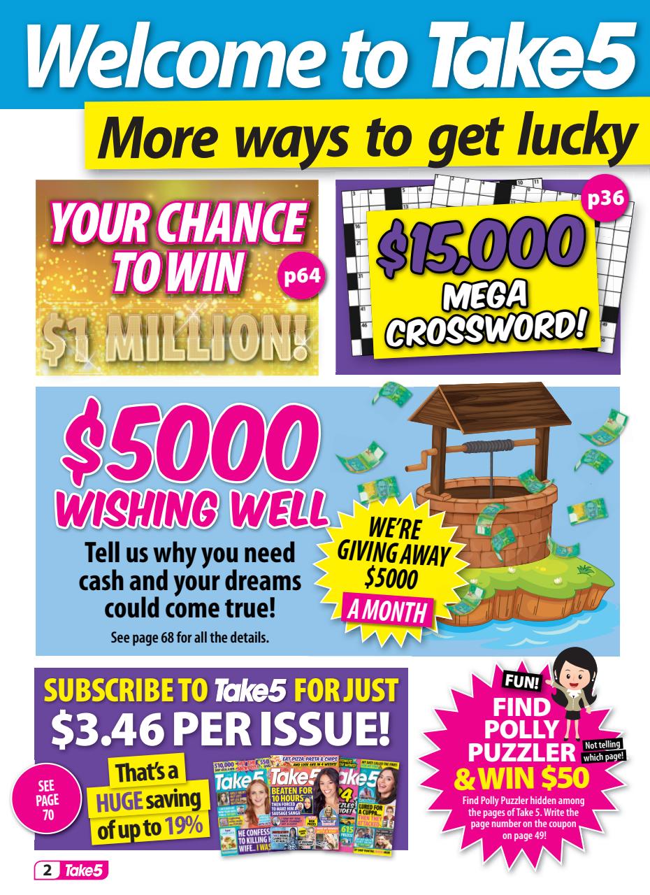 Take 5 Preview Pages