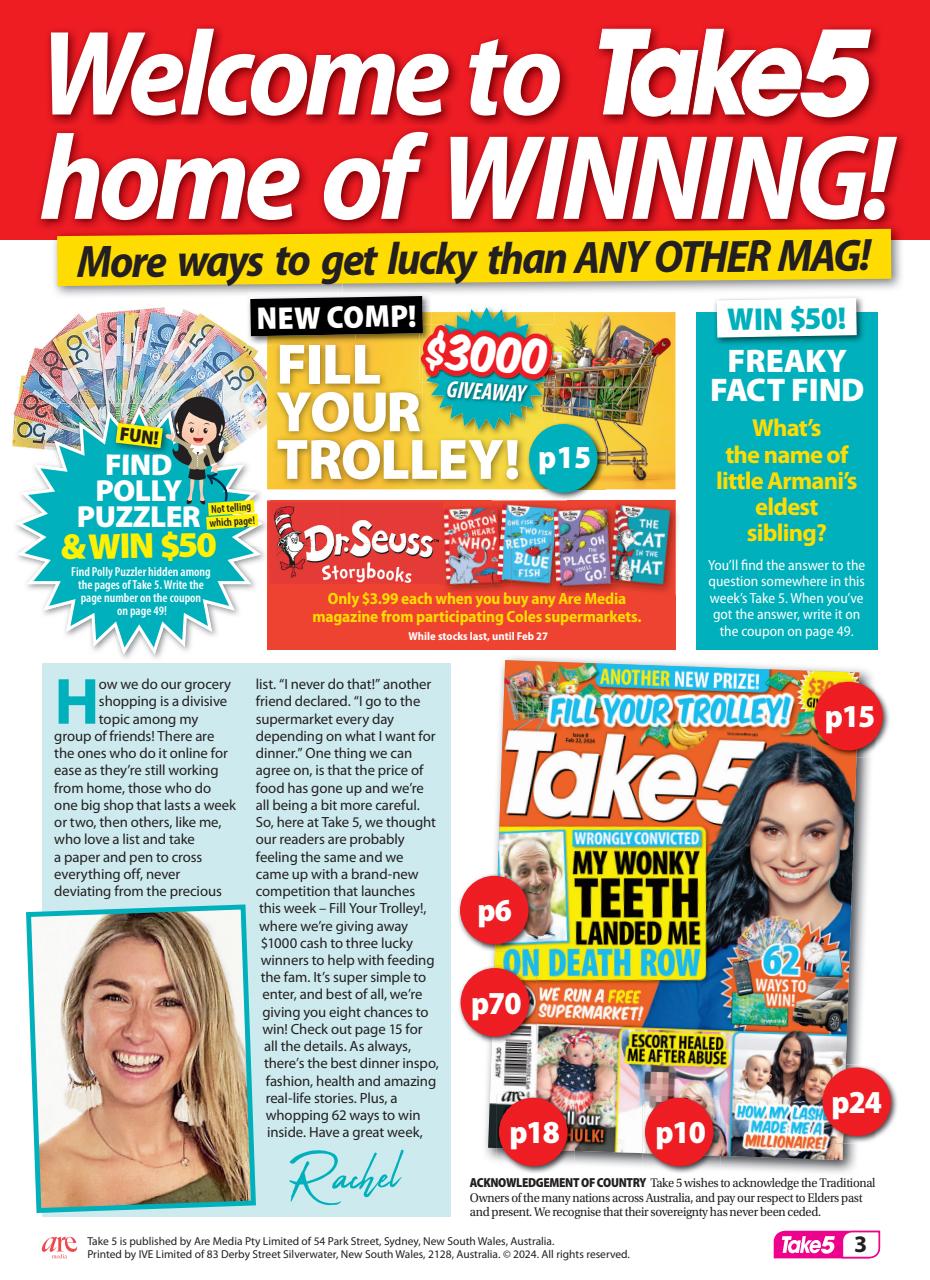 Take 5 Preview Pages