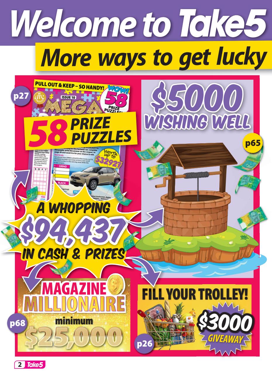 Take 5 Preview Pages