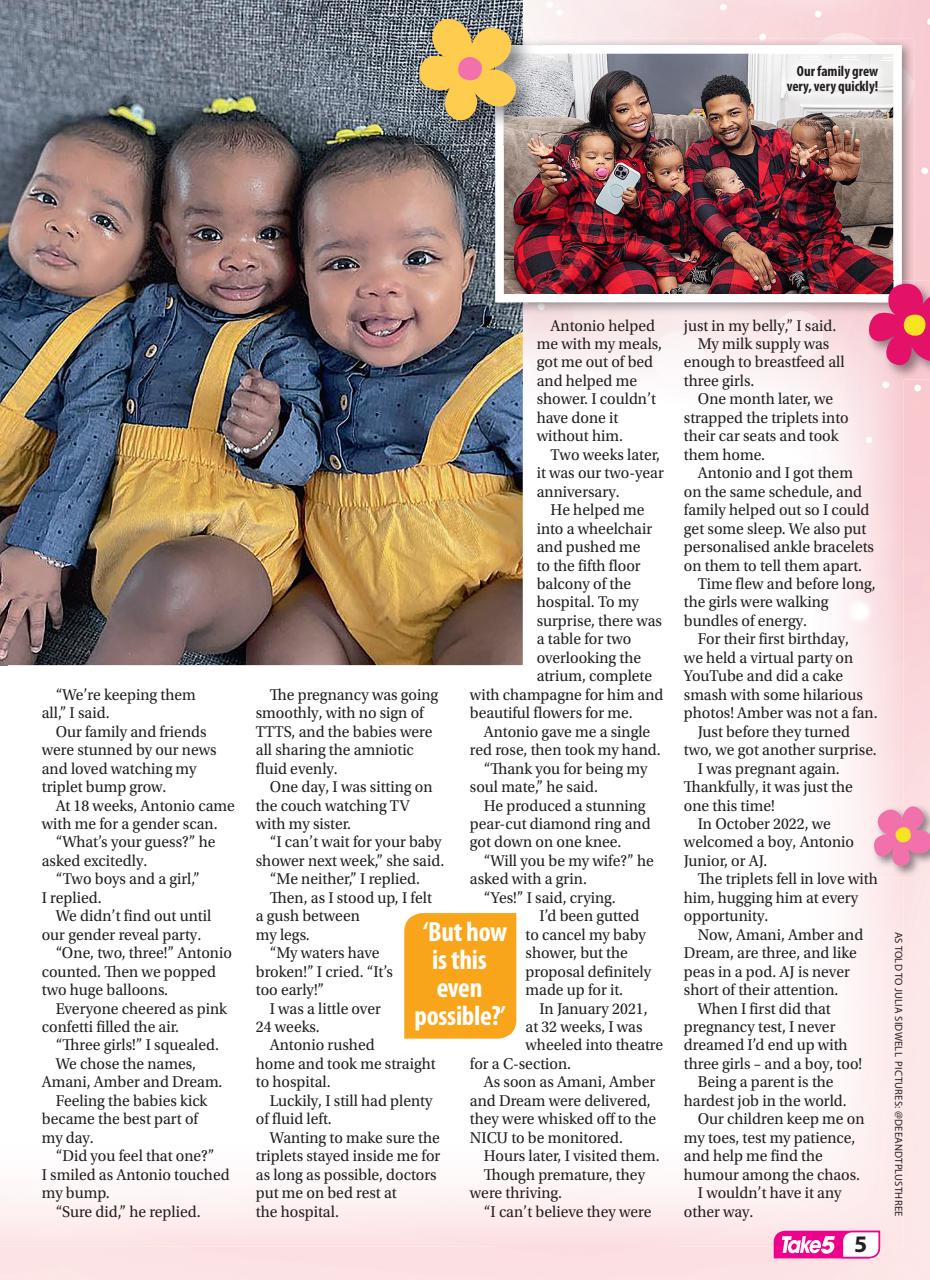 Take 5 Preview Pages