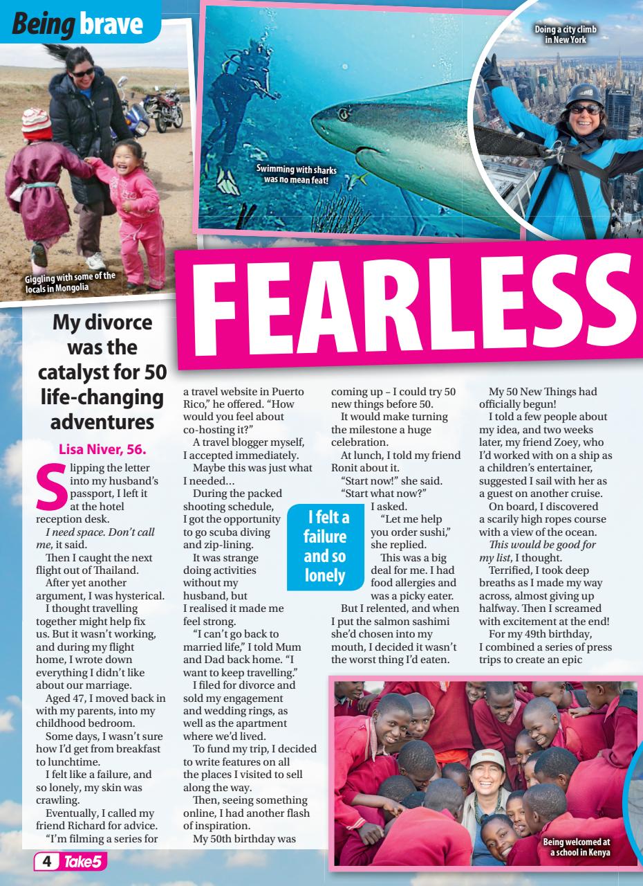 Take 5 Preview Pages