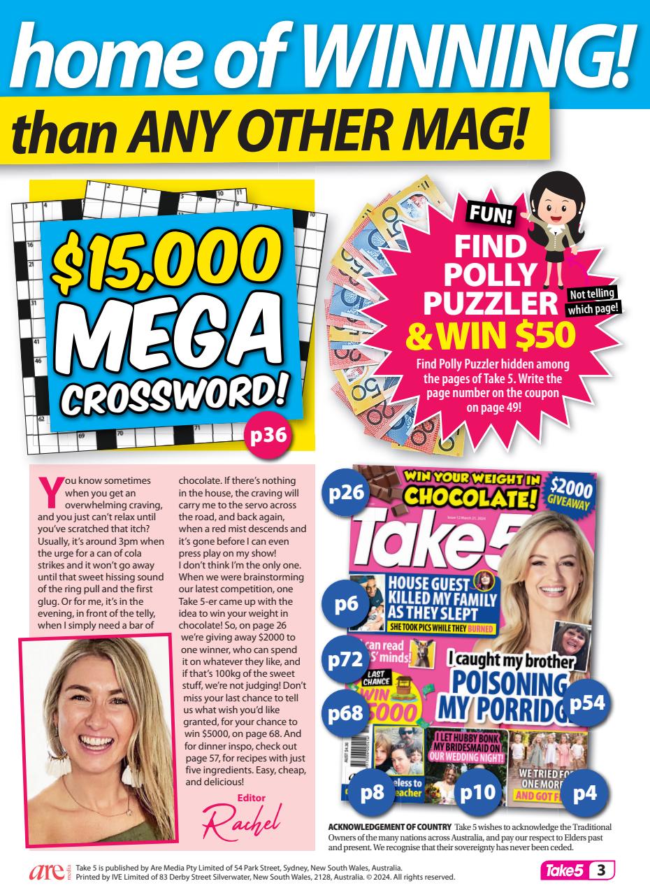 Take 5 Preview Pages