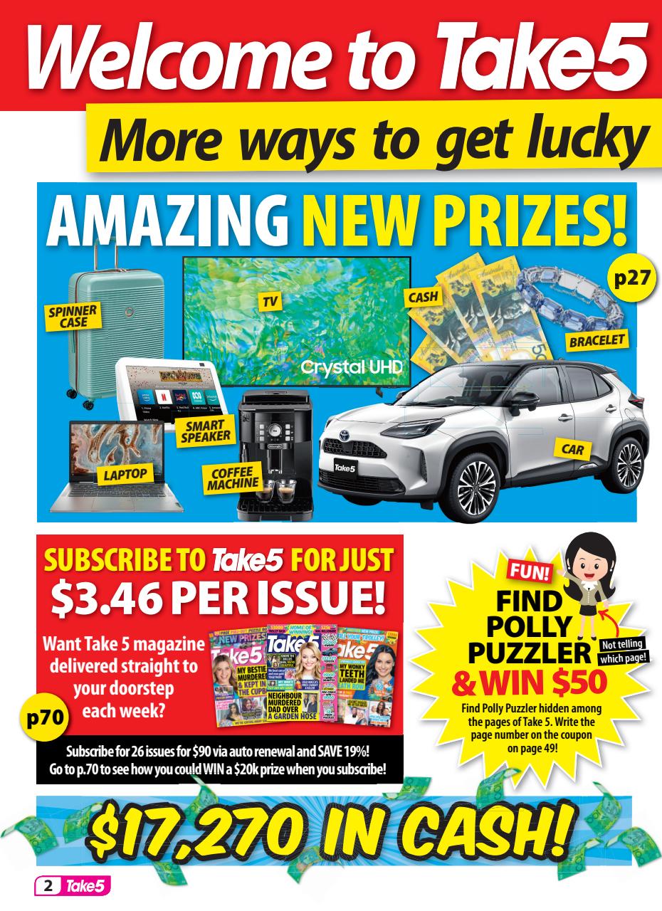 Take 5 Preview Pages