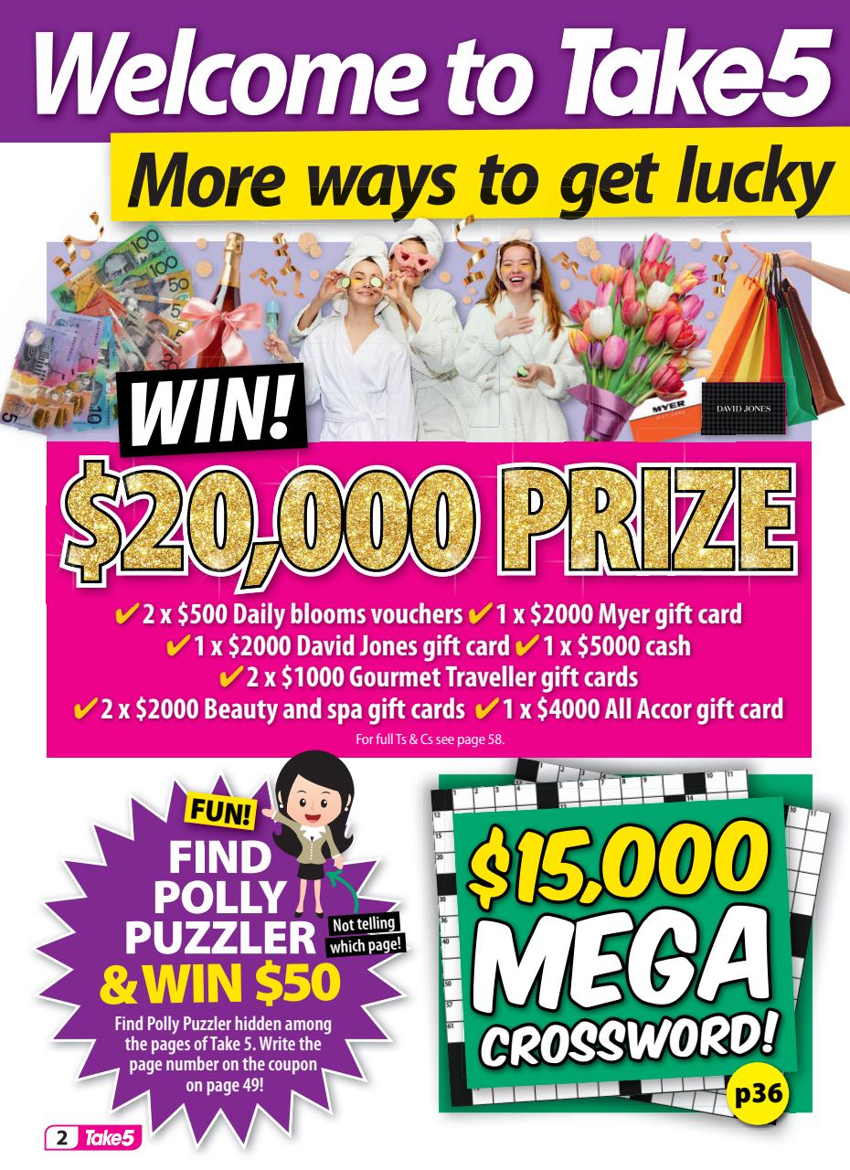 Take 5 Preview Pages