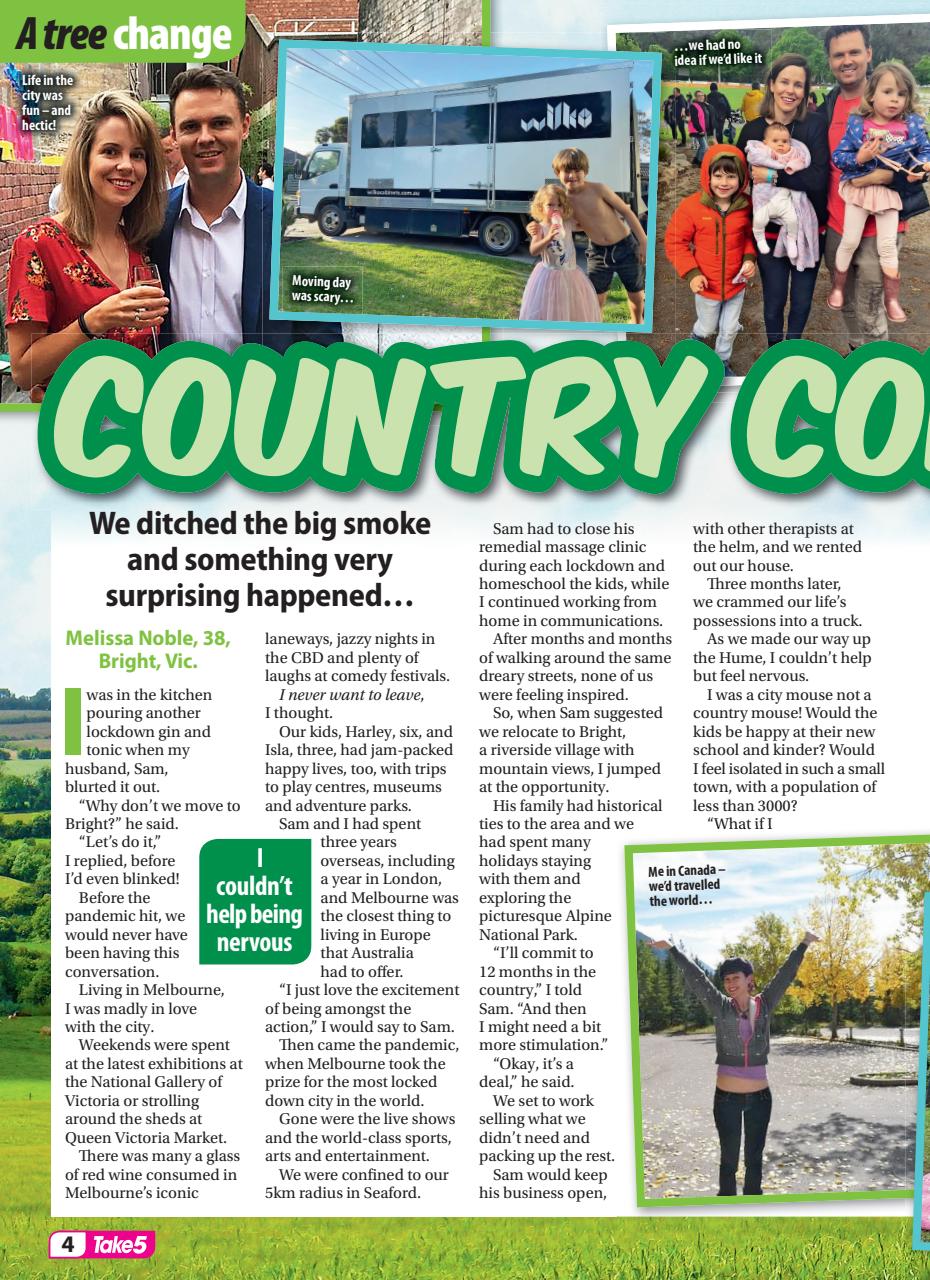 Take 5 Preview Pages