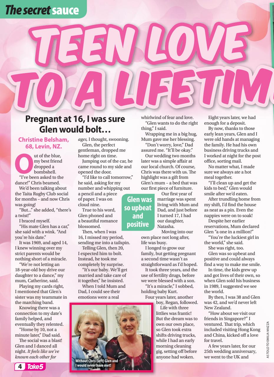 Take 5 Preview Pages