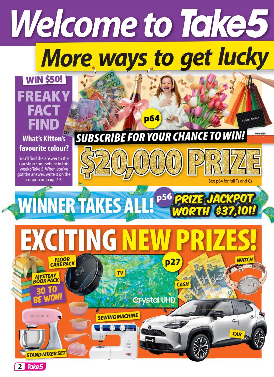 Take 5 Preview Pages