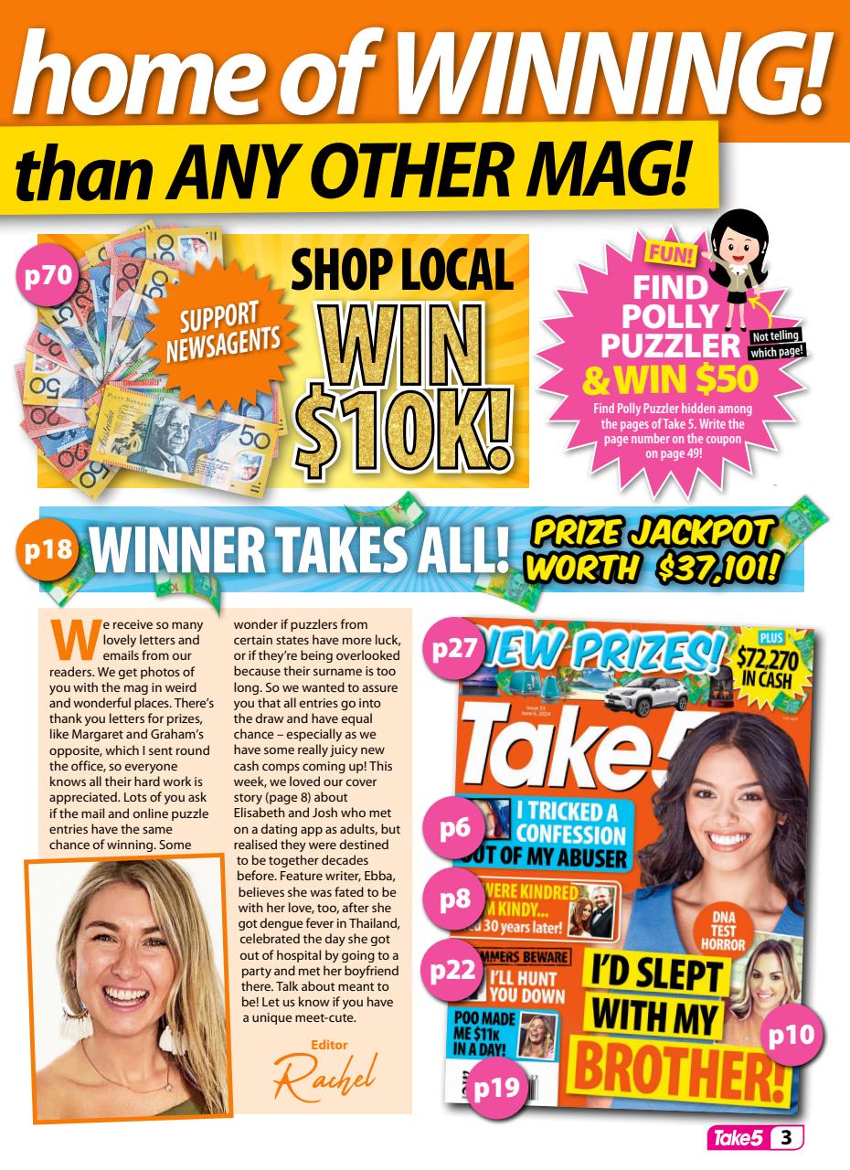 Take 5 Preview Pages