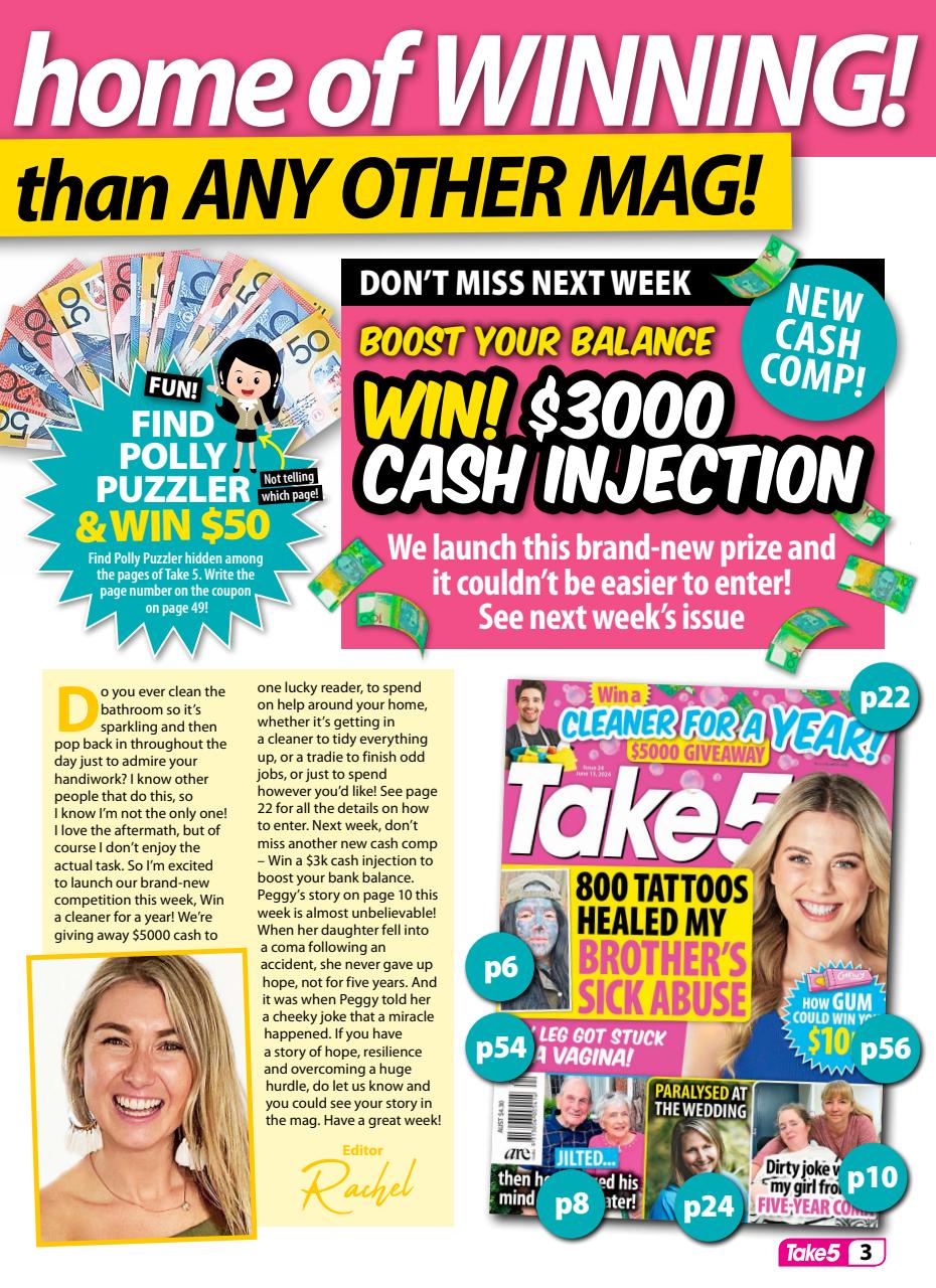 Take 5 Preview Pages