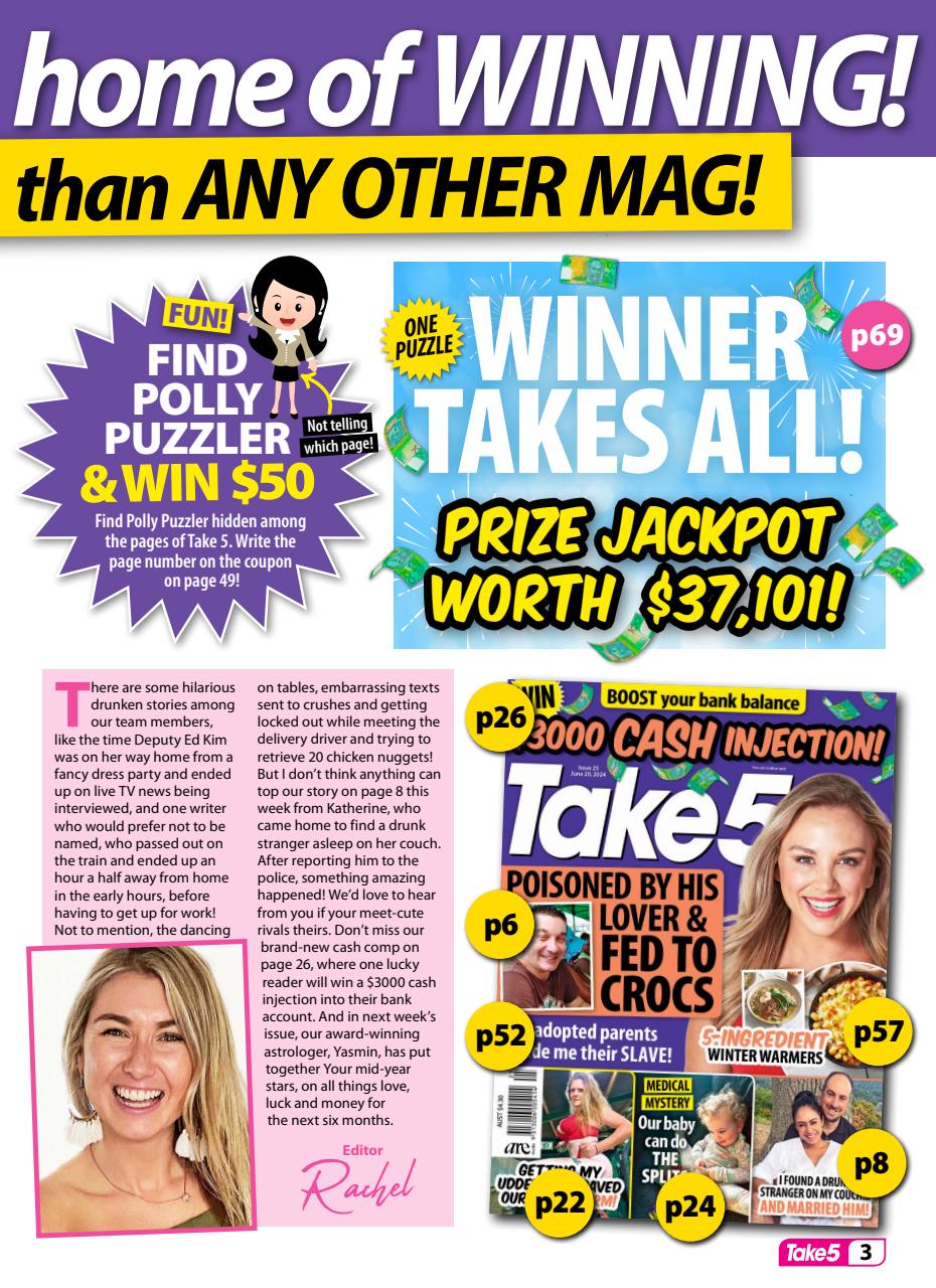 Take 5 Preview Pages