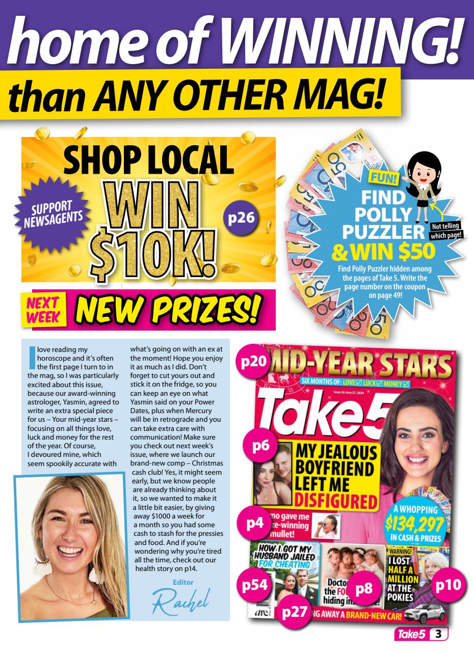 Take 5 Preview Pages