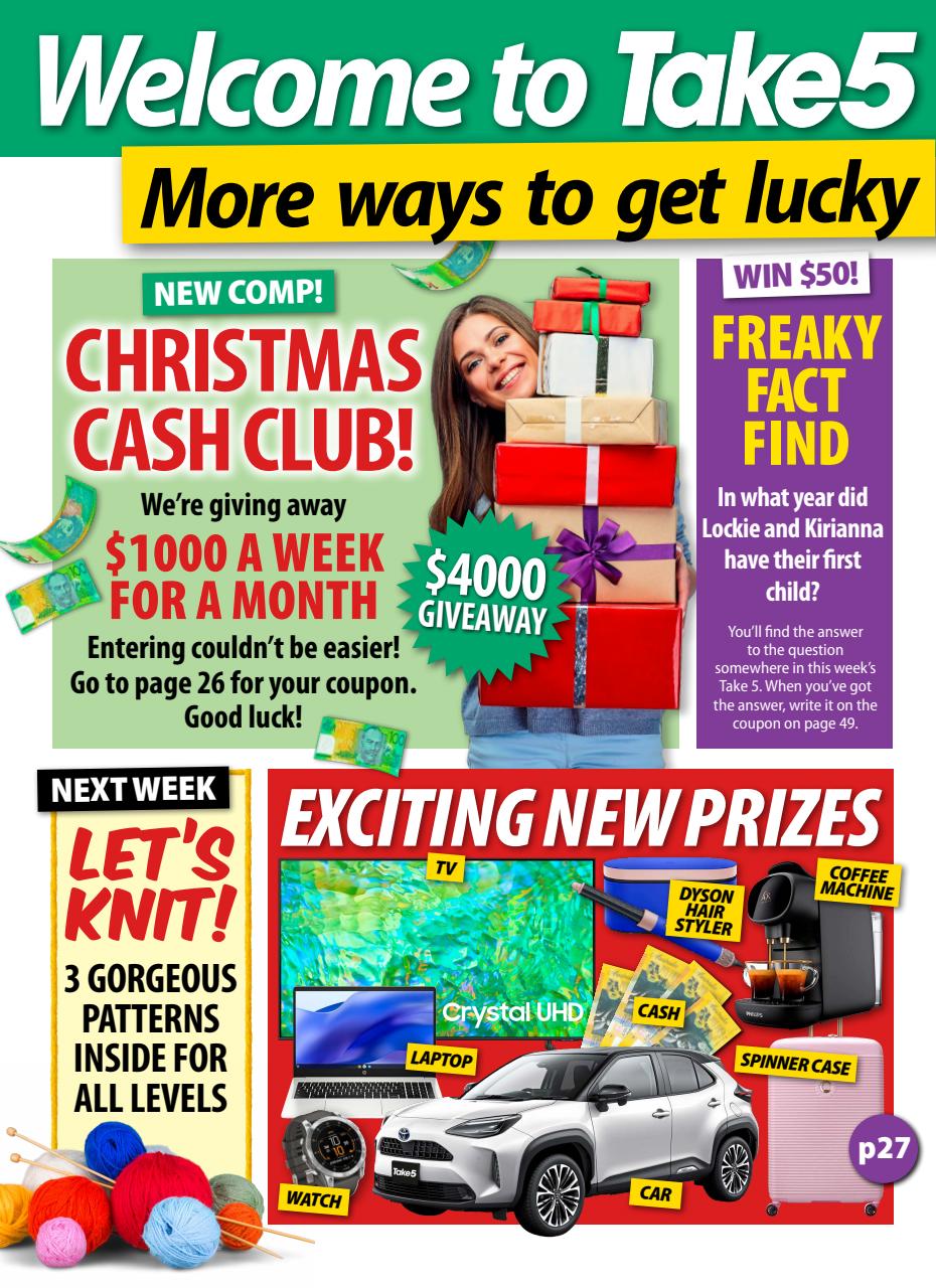 Take 5 Preview Pages