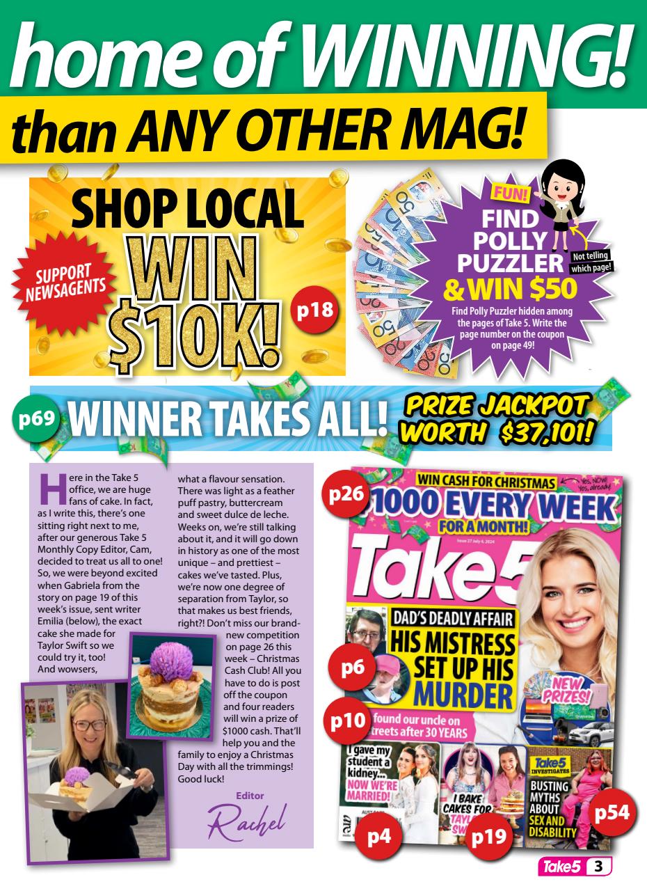 Take 5 Preview Pages