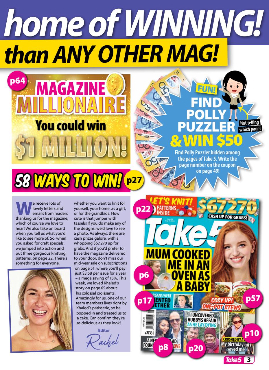 Take 5 Preview Pages