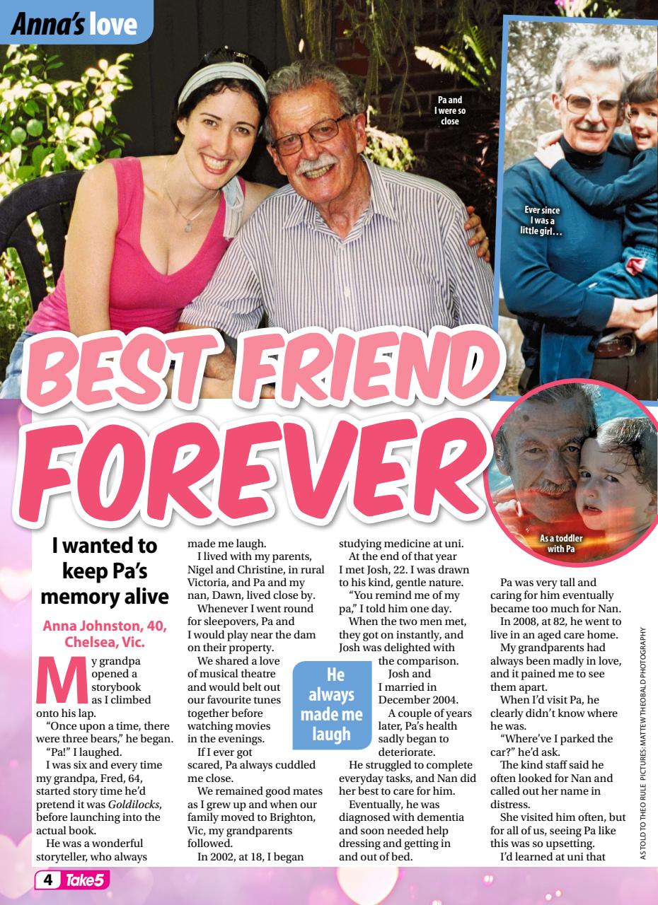 Take 5 Preview Pages