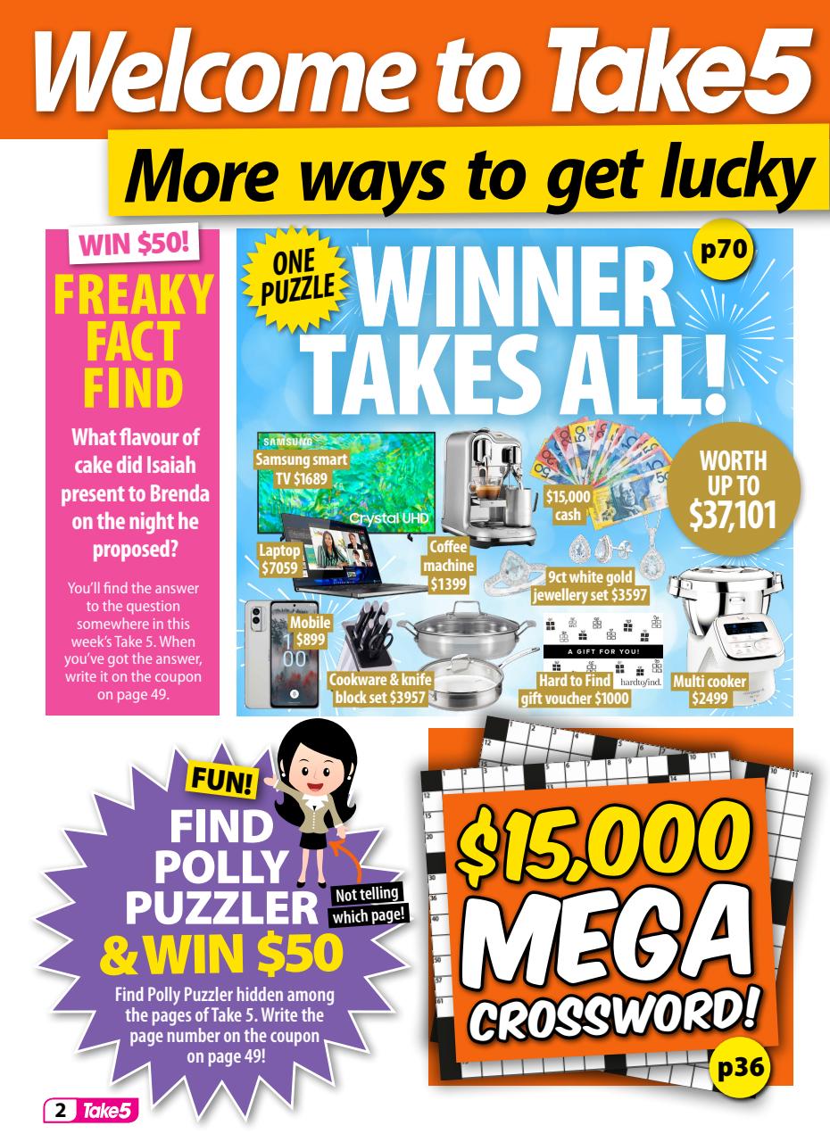 Take 5 Preview Pages