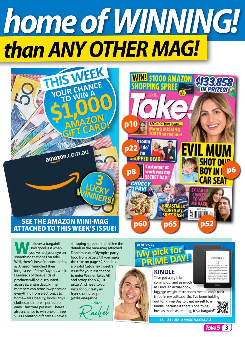 Take 5 Preview Pages