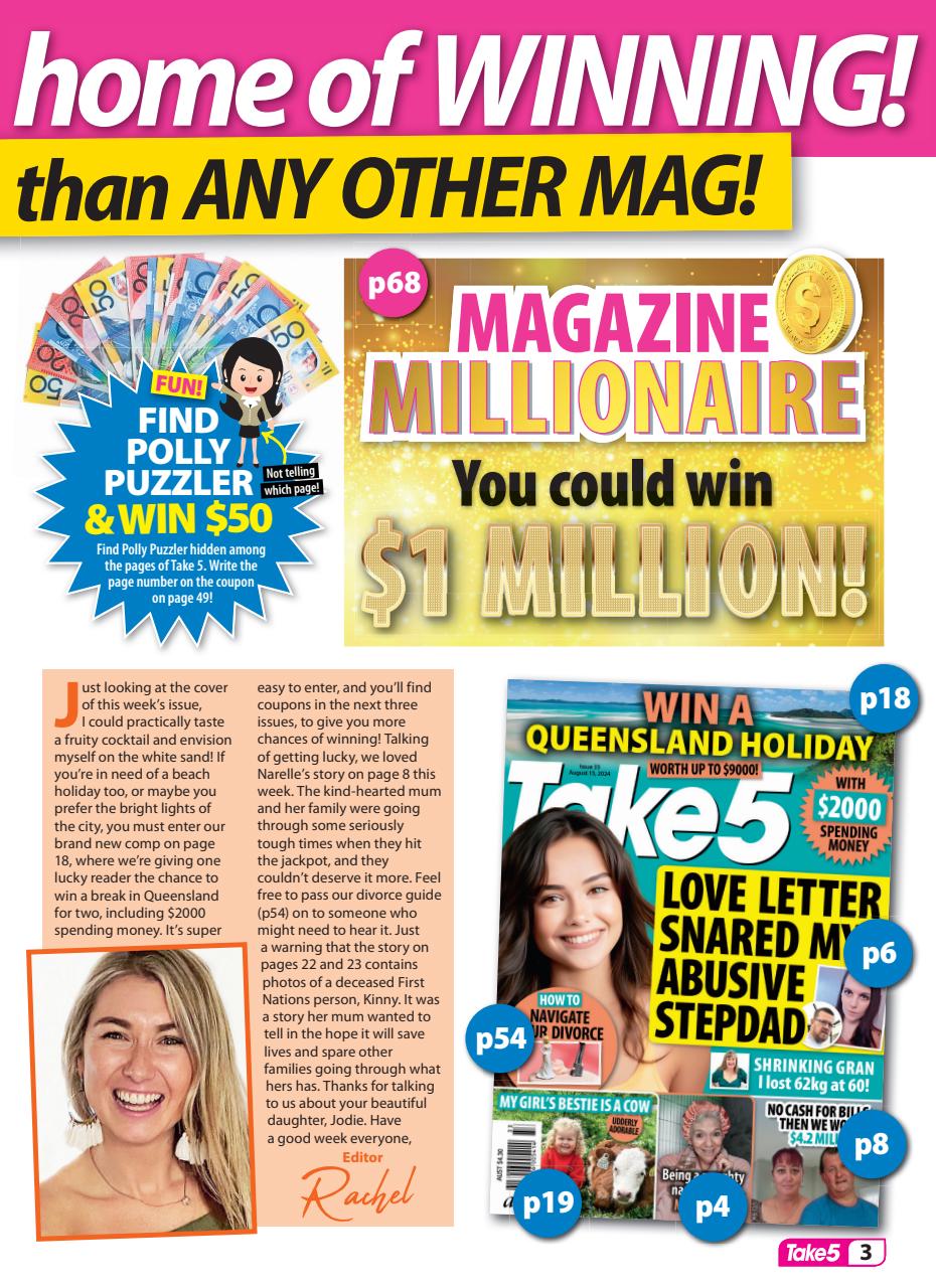 Take 5 Preview Pages