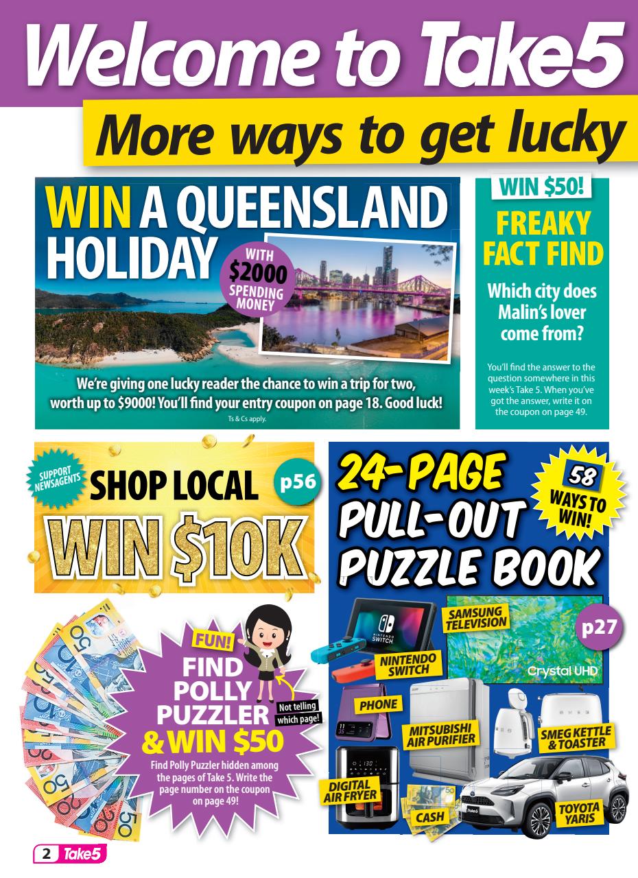 Take 5 Preview Pages