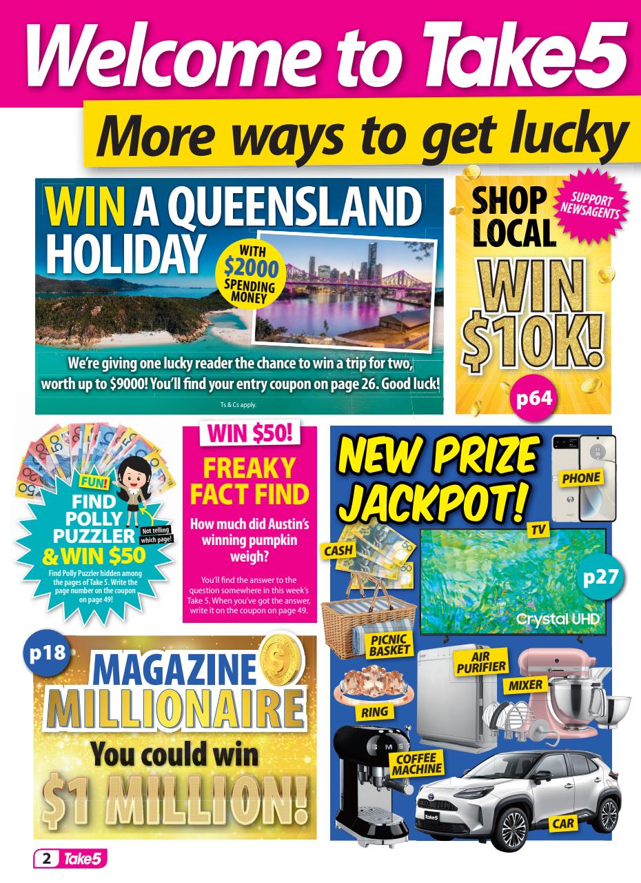 Take 5 Preview Pages