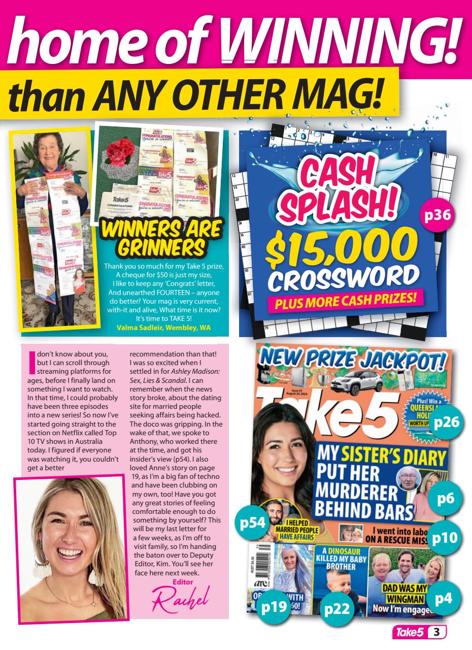 Take 5 Preview Pages