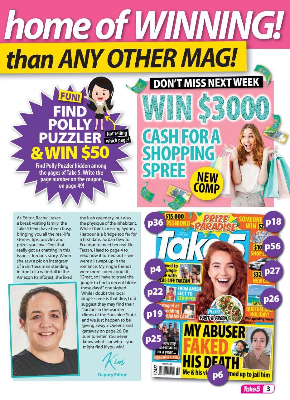 Take 5 Preview Pages