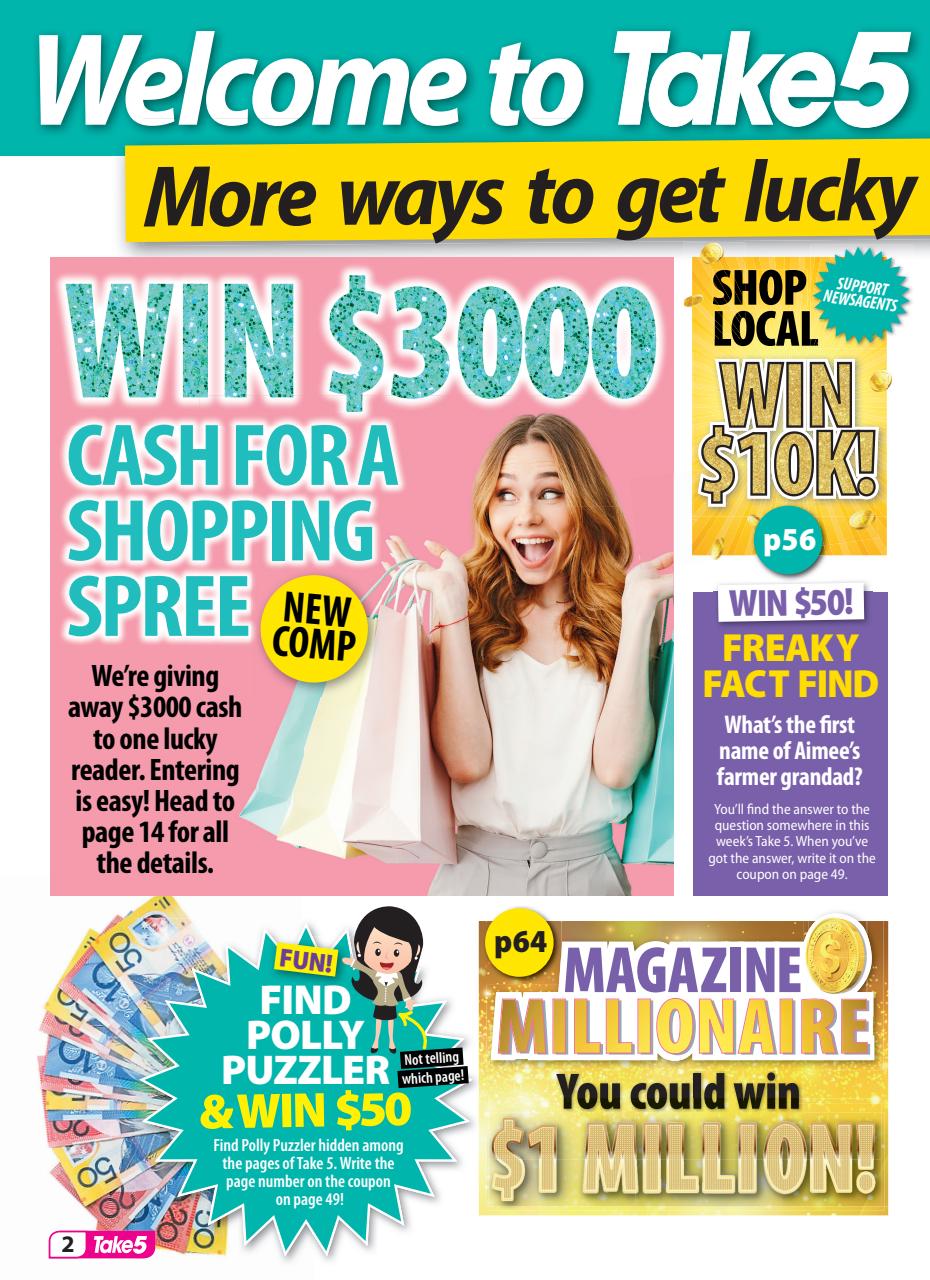 Take 5 Preview Pages