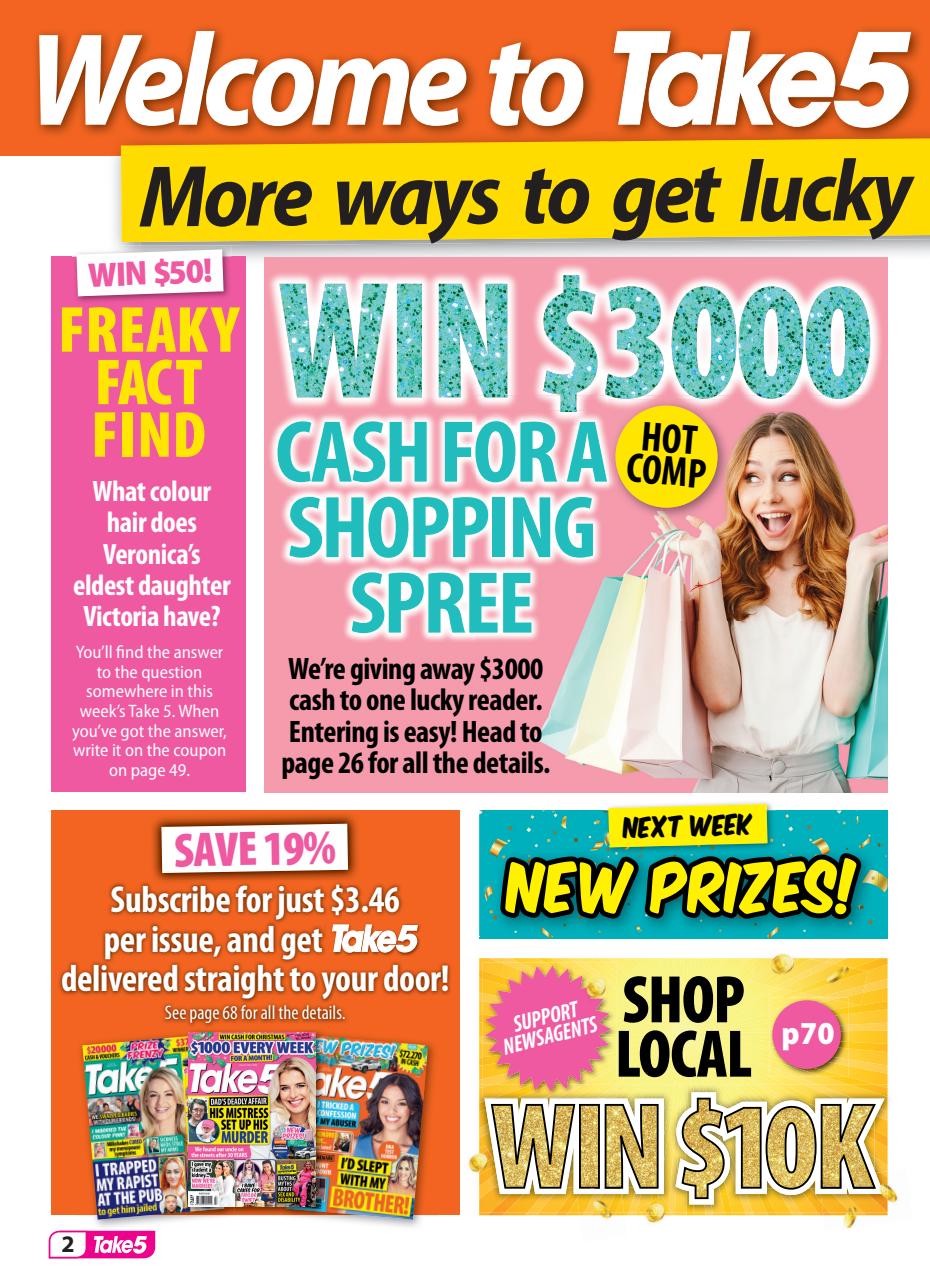 Take 5 Preview Pages