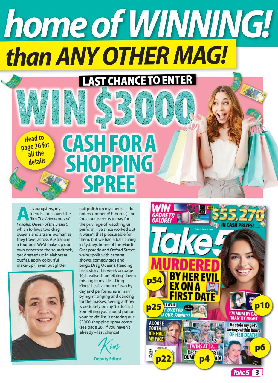 Take 5 Preview Pages