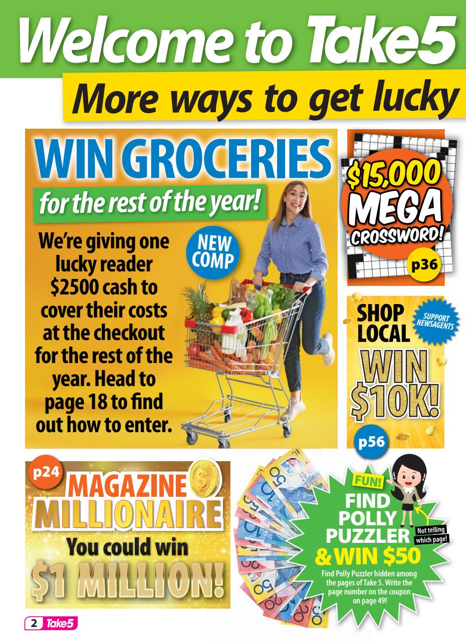 Take 5 Preview Pages