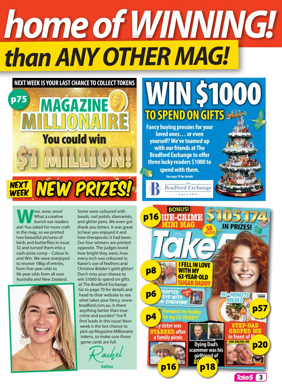 Take 5 Preview Pages