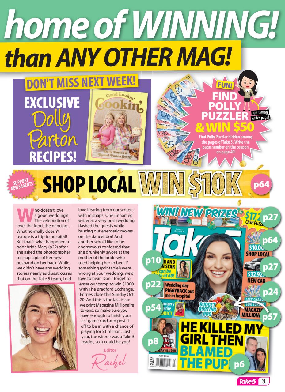 Take 5 Preview Pages