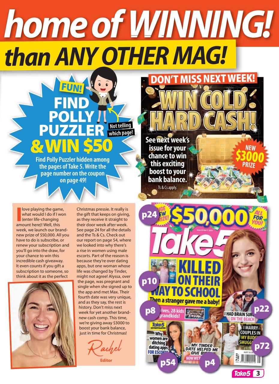 Take 5 Preview Pages