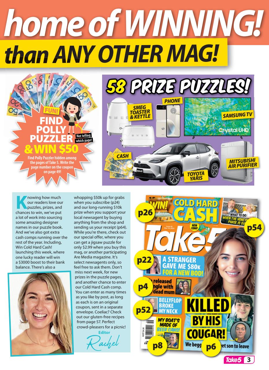 Take 5 Preview Pages