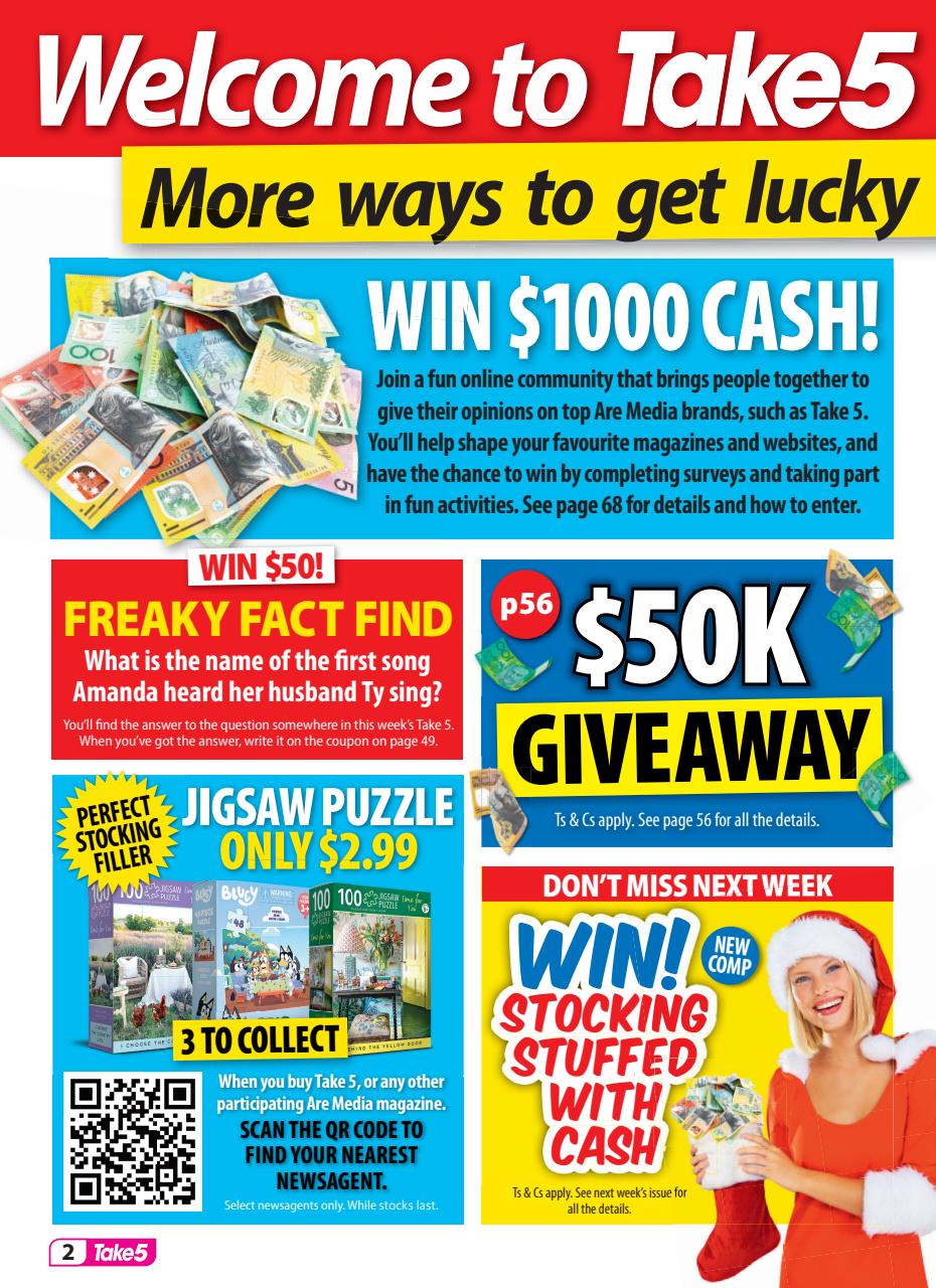 Take 5 Preview Pages