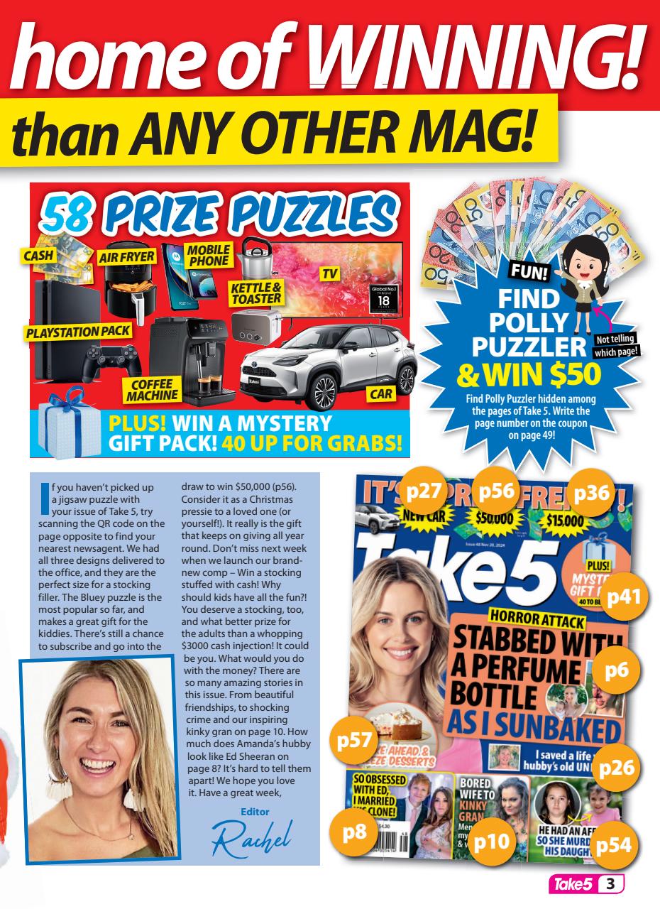 Take 5 Preview Pages