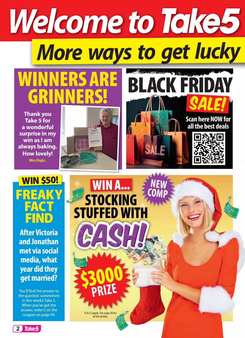 Take 5 Preview Pages