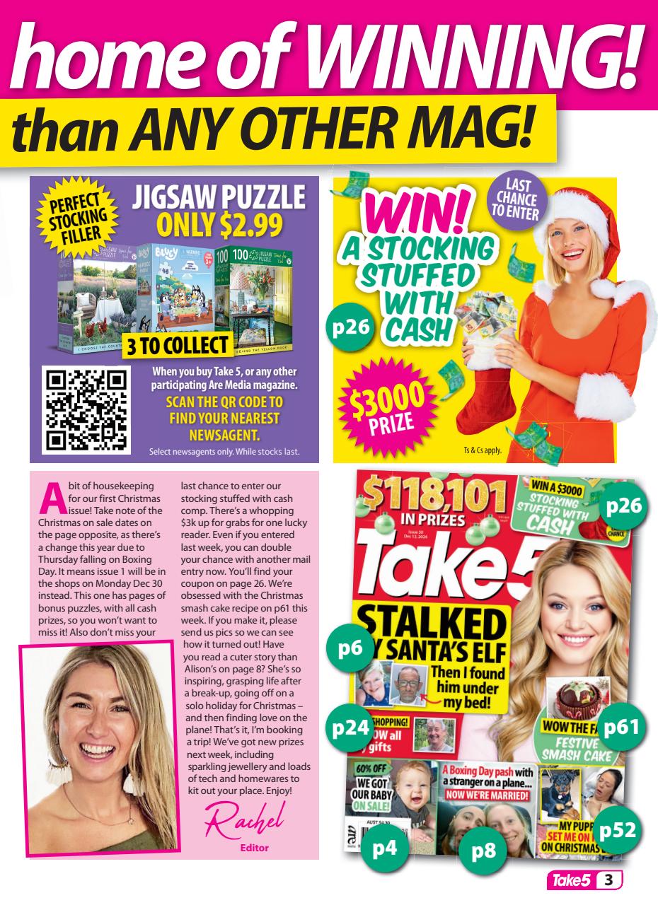 Take 5 Preview Pages