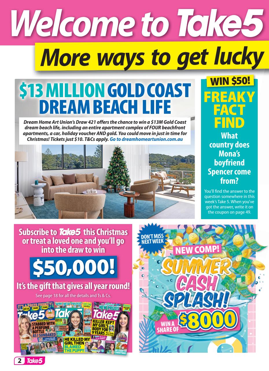 Take 5 Preview Pages