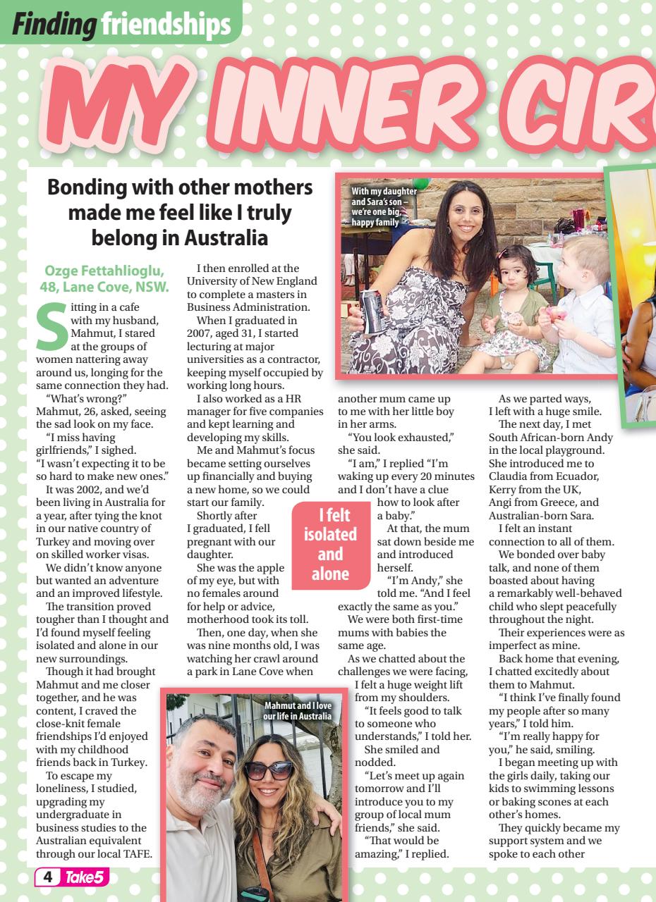 Take 5 Preview Pages