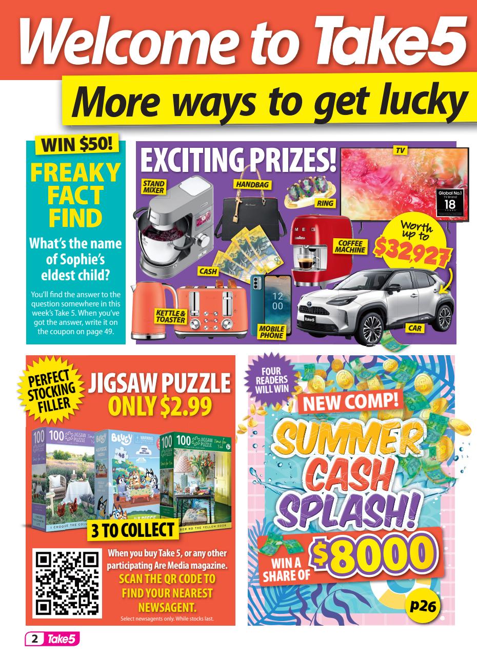 Take 5 Preview Pages