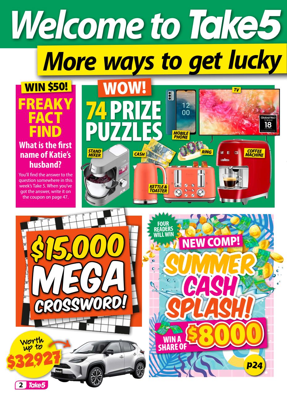 Take 5 Preview Pages