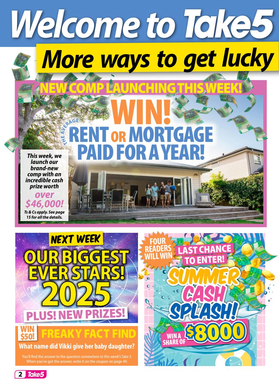 Take 5 Preview Pages