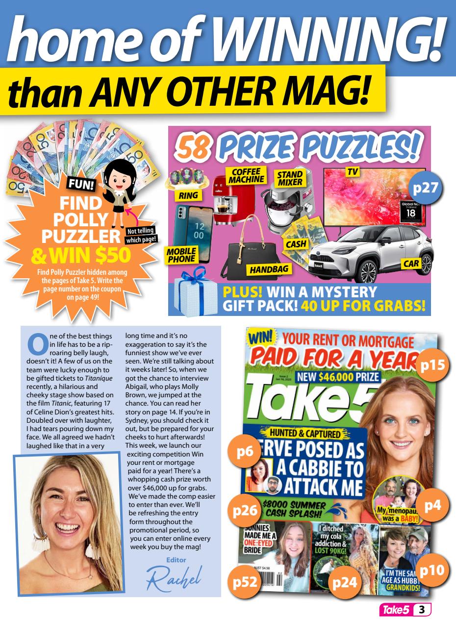 Take 5 Preview Pages