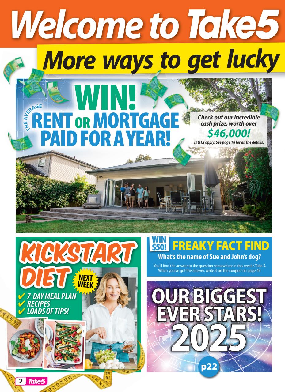 Take 5 Preview Pages